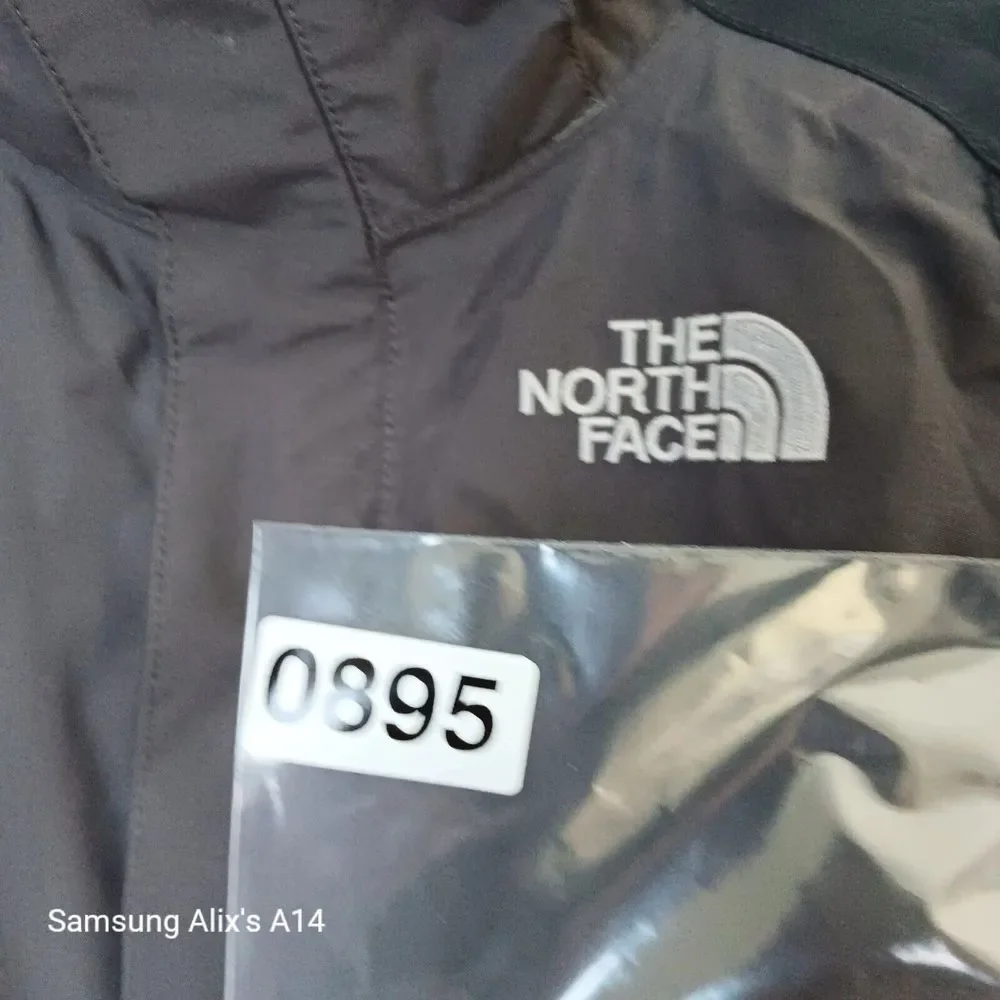 The North Face‎ Hyvent Boys Shell Jacket XL 14/16 Gray / Black (Missing Hoodie)